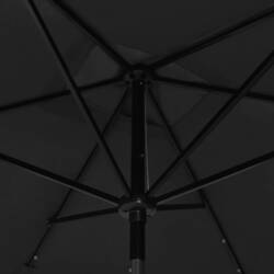 Umbrela de soare VidaXL 313792 LED (Black) Thumb