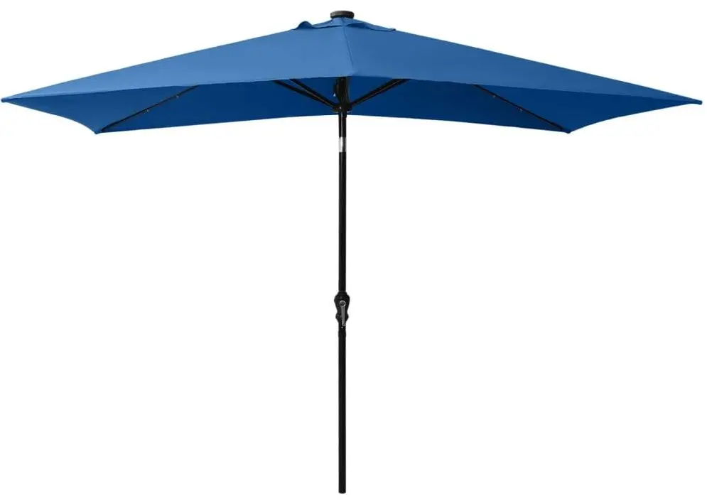 Umbrela de soare VidaXL 313793 LED (Azure Blue) - 3