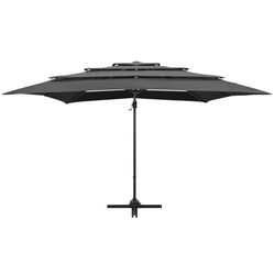 Umbrela de soare VidaXL 313822 (Anthracite)