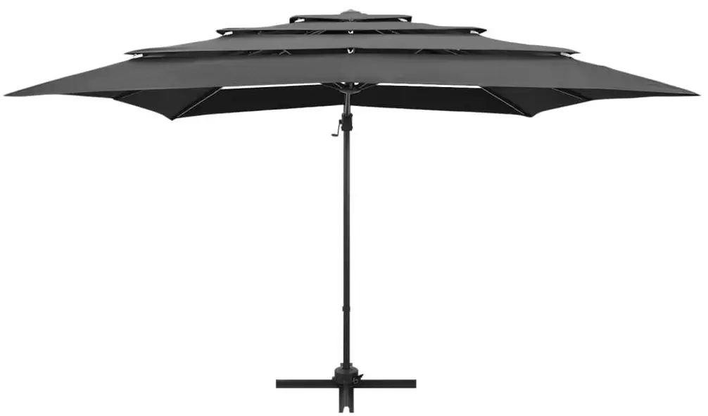 Umbrela de soare VidaXL 313822 (Anthracite)