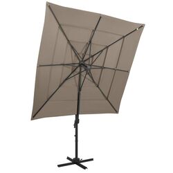 Зонт от солнца VidaXL 313823 (Taupe Grey) Thumb