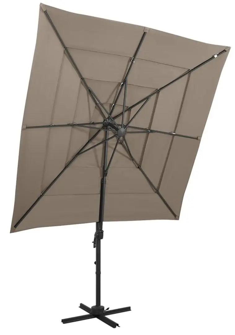 Зонт от солнца VidaXL 313823 (Taupe Grey)