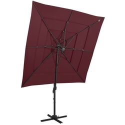 Umbrela de soare VidaXL 313824 (Burgundy) Thumb