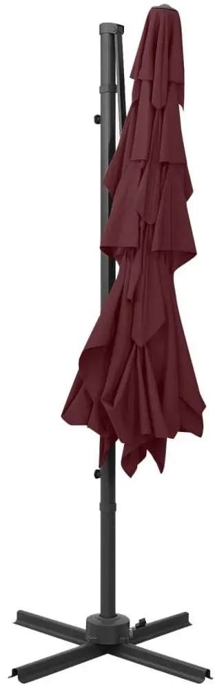 Umbrela de soare VidaXL 313824 (Burgundy)