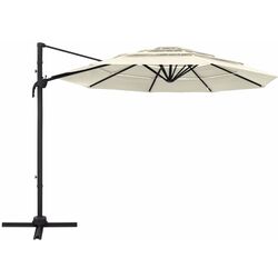 Umbrela de soare VidaXL 313828 (Sand)