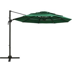 Umbrela de soare VidaXL 313829 (Green)