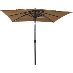 Зонт от солнца VidaXL 313839 (Taupe Grey) Thumb