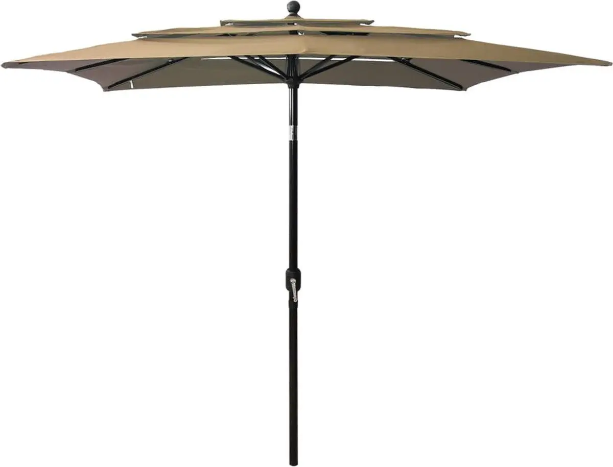 Зонт от солнца VidaXL 313839 (Taupe Grey)