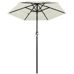 Umbrela de soare VidaXL 313852 (Sand) Thumb