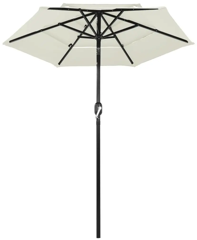 Umbrela de soare VidaXL 313852 (Sand) - 2