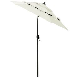 Umbrela de soare VidaXL 313852 (Sand) Thumb