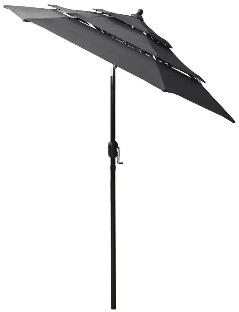 Umbrela de soare VidaXL 313854 (Anthracite) - 3