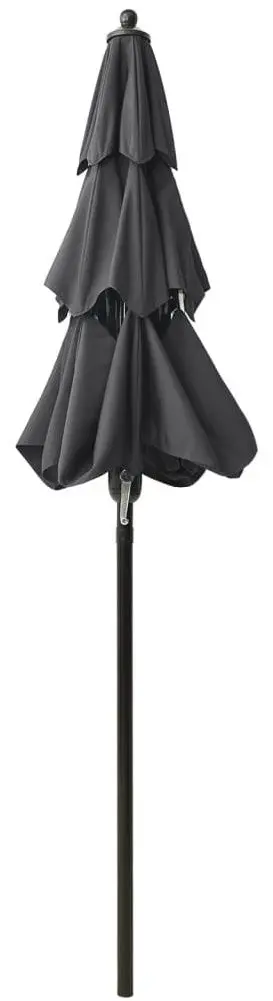 Umbrela de soare VidaXL 313854 (Anthracite) - 4
