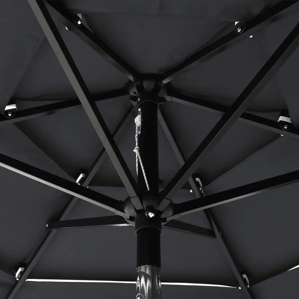 Umbrela de soare VidaXL 313854 (Anthracite) - 5