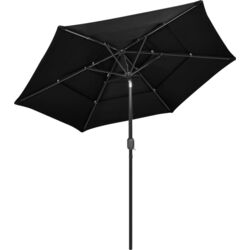 Umbrela de soare VidaXL 313866 (Black) Thumb