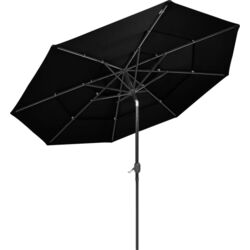 Umbrela de soare VidaXL 313874 (Black) Thumb