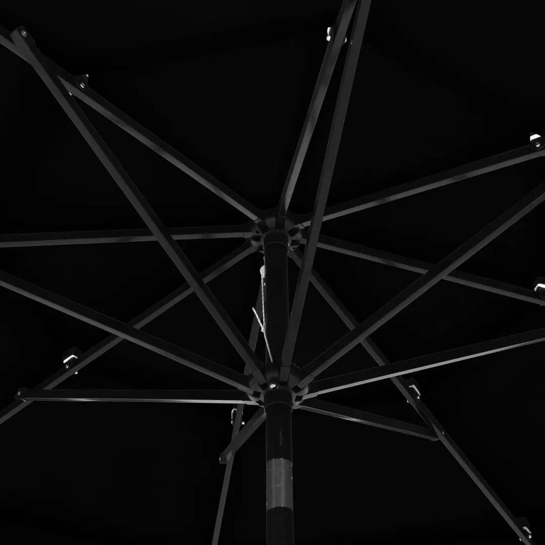 Umbrela de soare VidaXL 313874 (Black)