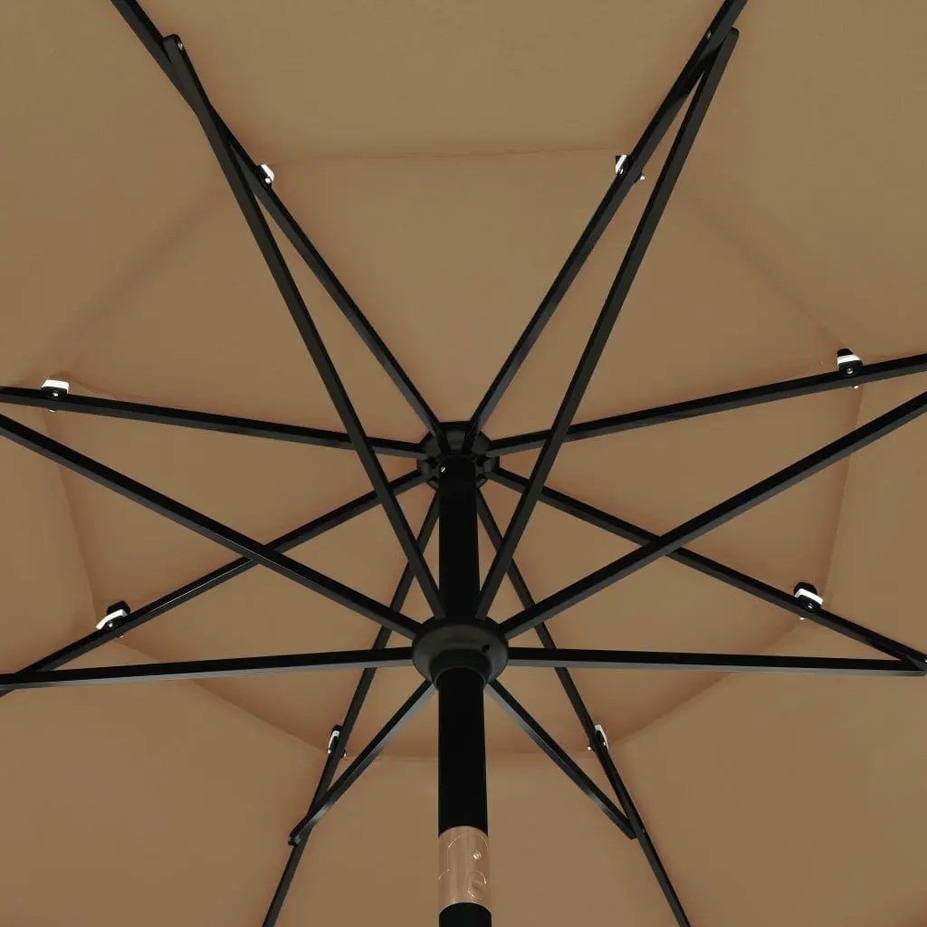 Зонт от солнца VidaXL 313879 (Taupe Grey)