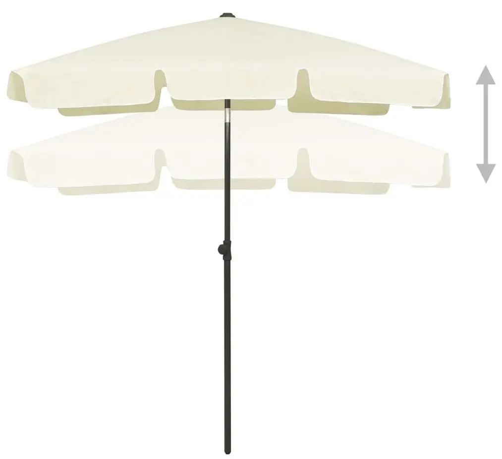 Umbrela de soare VidaXL 314719 (Sand Yellow) - 3