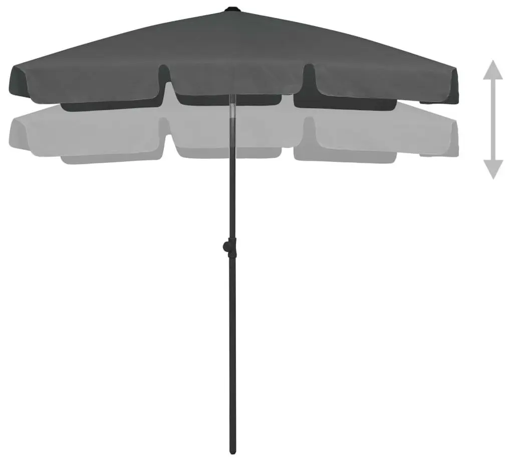 Umbrela de soare VidaXL 314721 (Anthracite) - 3