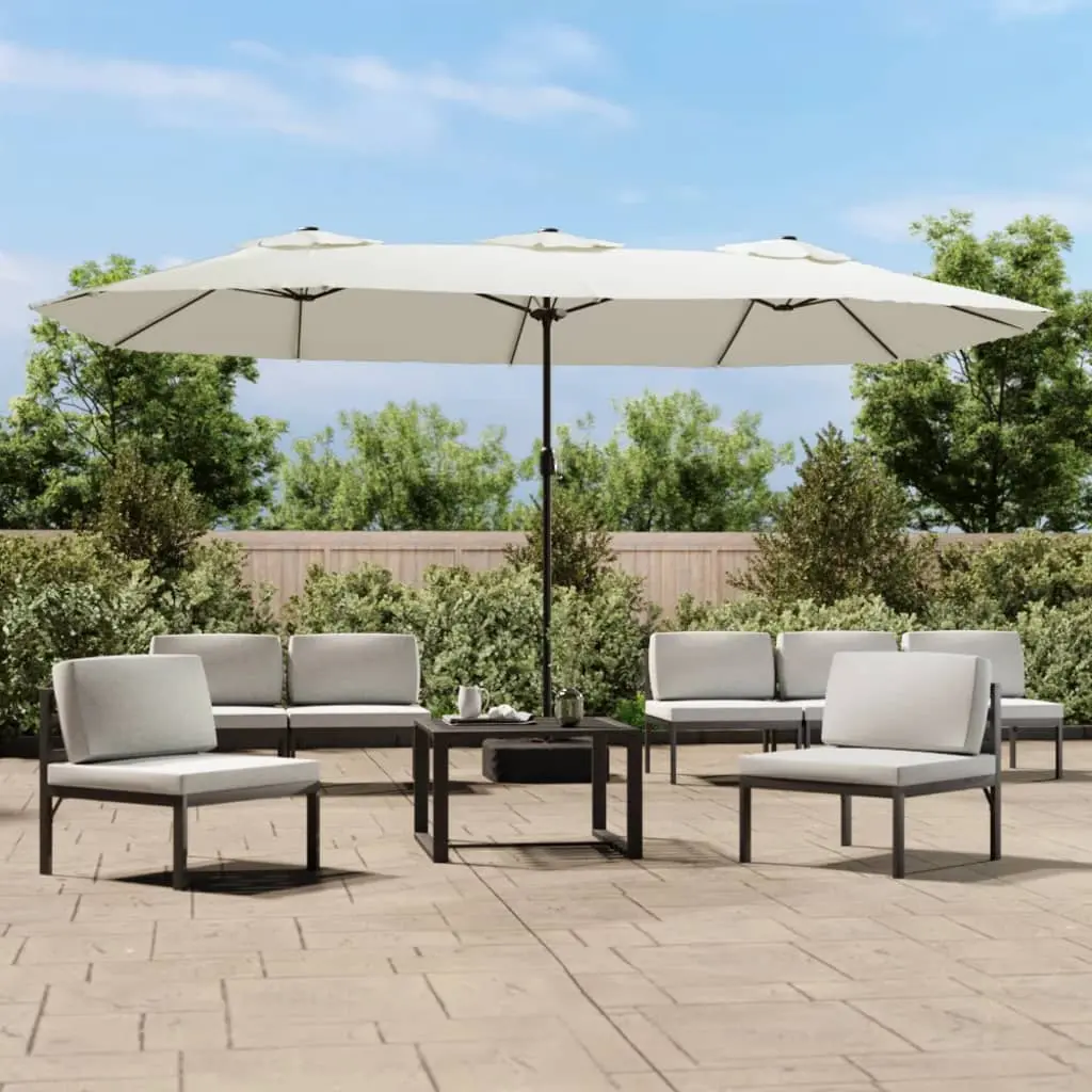 Зонт от солнца VidaXL 362953 (Sand White) - 8