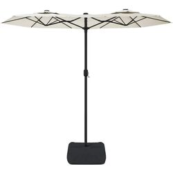 Зонт от солнца VidaXL 362969 LED (White) Thumb