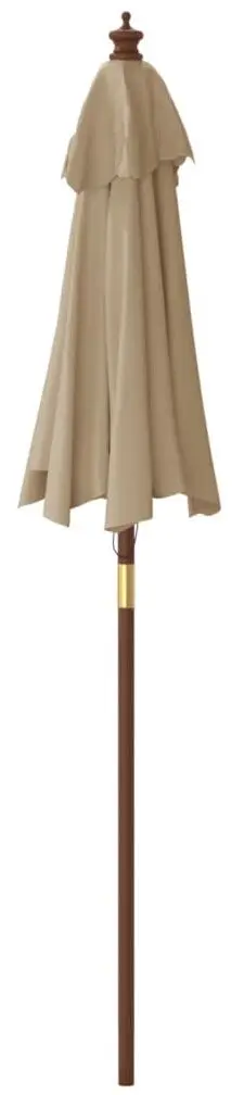 Зонт от солнца VidaXL 363162 (Taupe) - 4