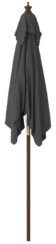 Umbrela de soare VidaXL 363185 (Anthracite) - 3