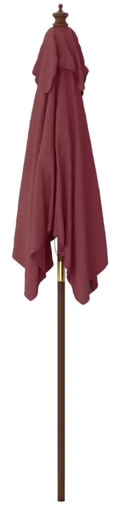 Зонт от солнца VidaXL 363187 (Bordeaux Red) - 3