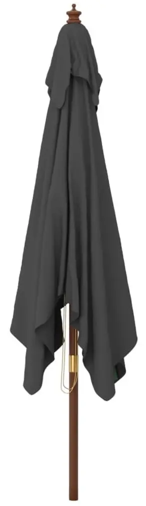 Umbrela de soare VidaXL 363193 (Anthracite) - 2