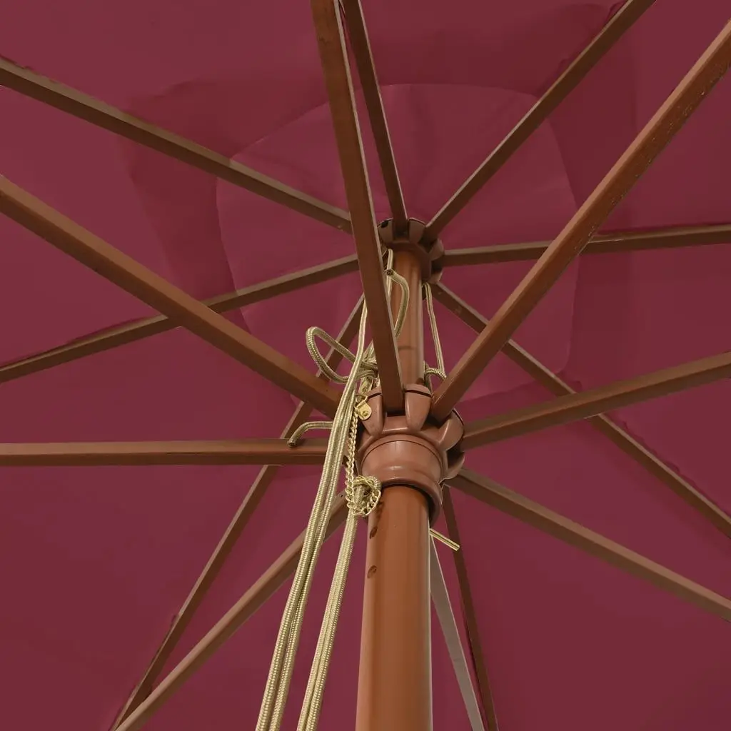 Зонт от солнца VidaXL 363195 (Bordeaux Red)