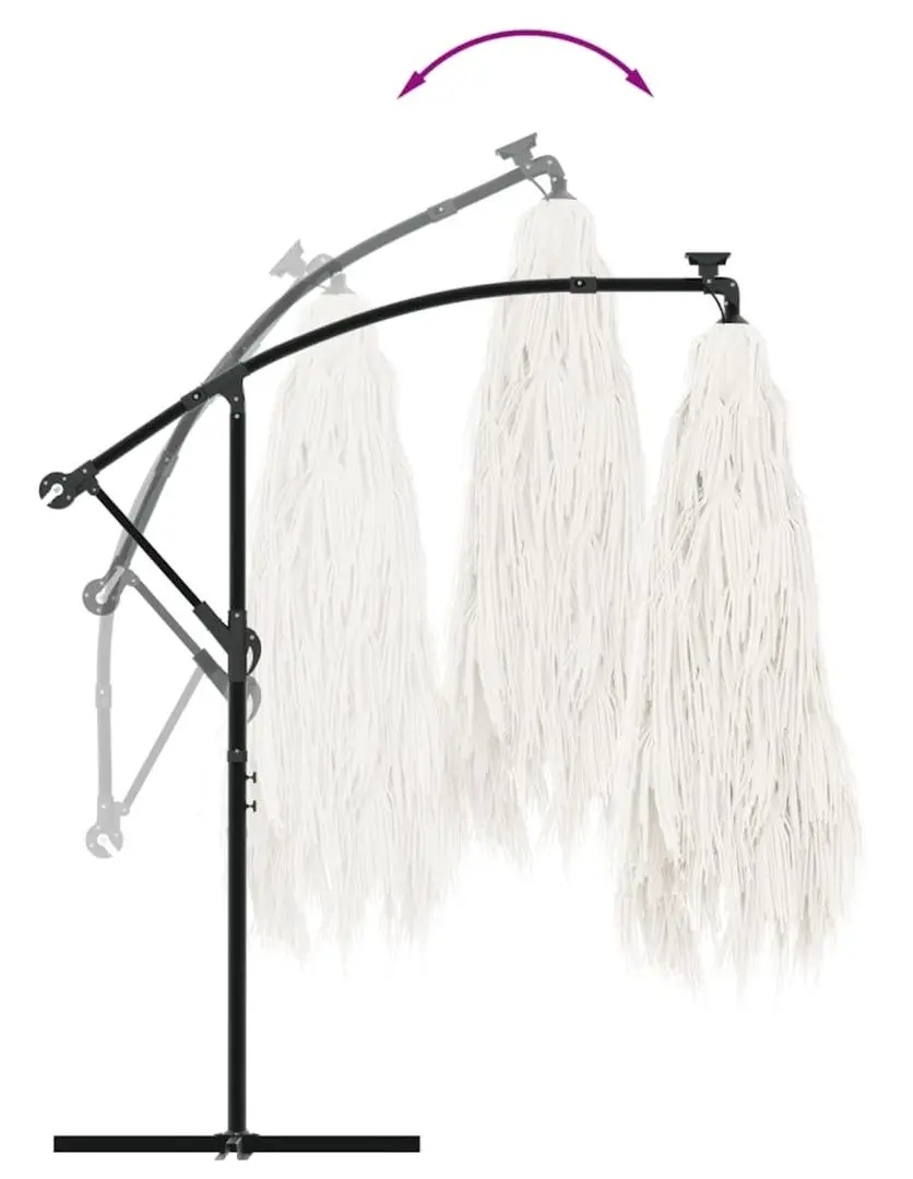 Зонт от солнца VidaXL 4005081 (White)