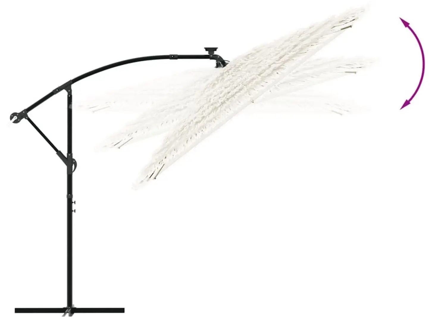 Зонт от солнца VidaXL 4005085 (White)