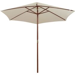 Зонт от солнца VidaXL 42962 (White Cream) Thumb