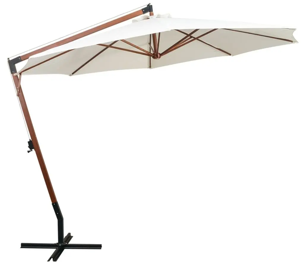 Umbrela de soare VidaXL 42966 (White) - 2