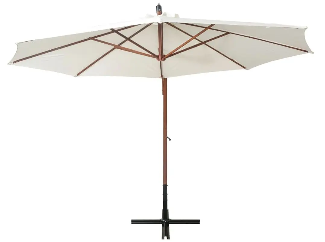 Umbrela de soare VidaXL 42966 (White) - 3