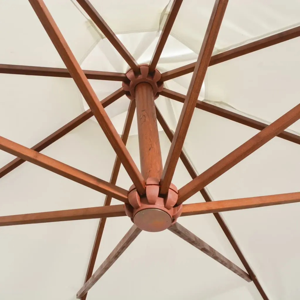 Umbrela de soare VidaXL 42966 (White) - 5