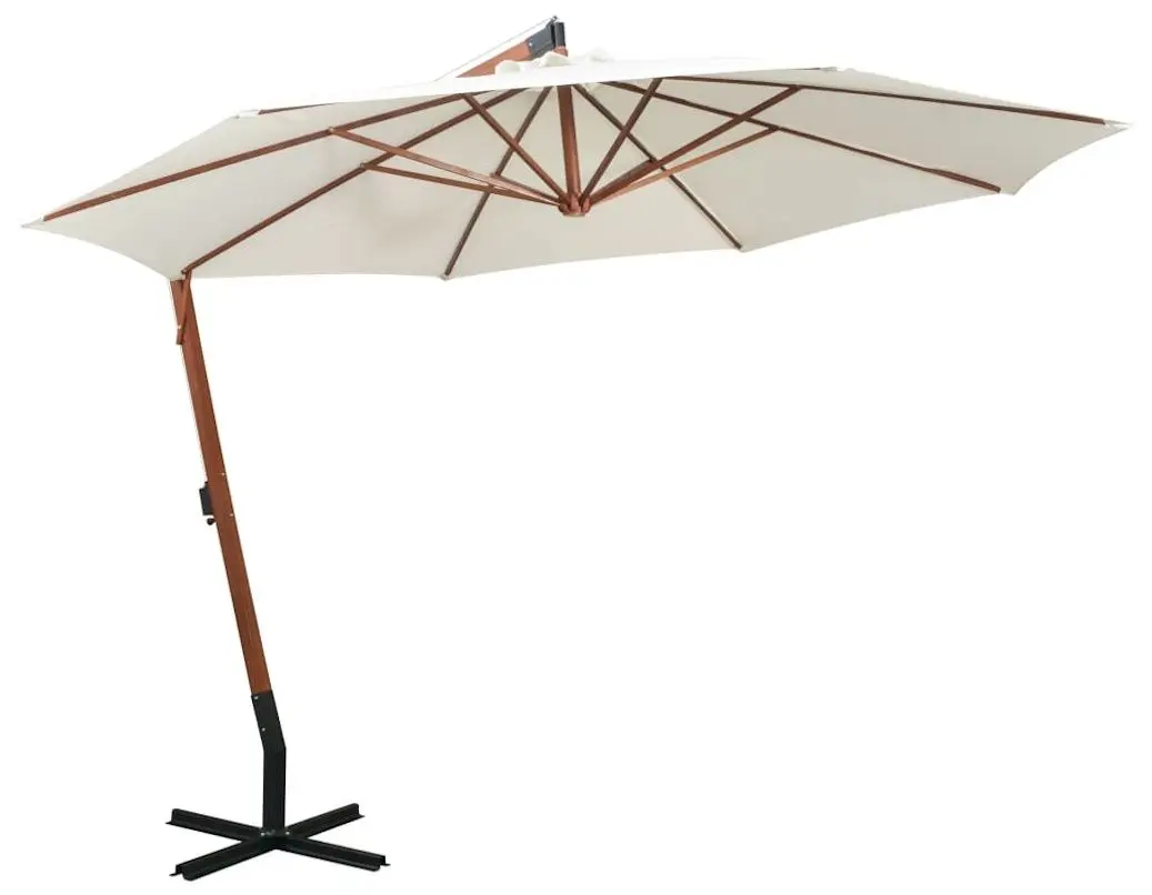 Umbrela de soare VidaXL 42966 (White)