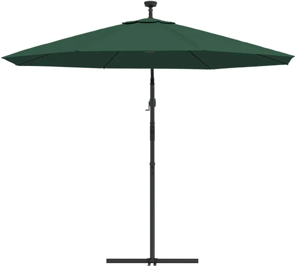 Umbrela de soare VidaXL 42969 LED (Green) - 3