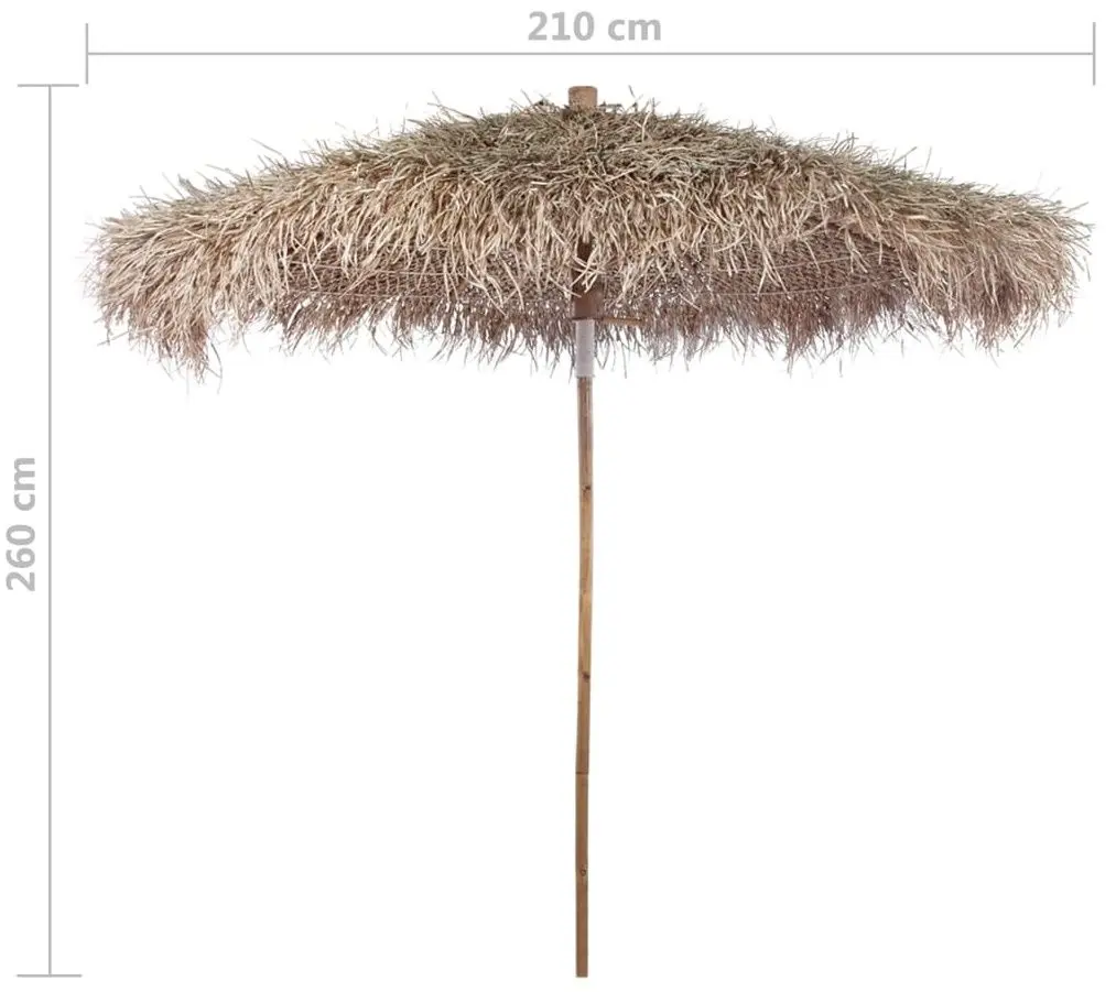 Зонт от солнца VidaXL 43160 (Brown) - 4