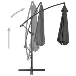 Зонт от солнца VidaXL 44509 (Anthracite) Thumb