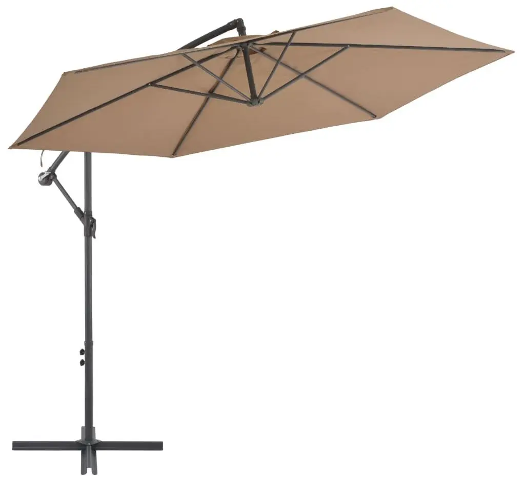 Umbrela de soare VidaXL 44510 (Taupe)