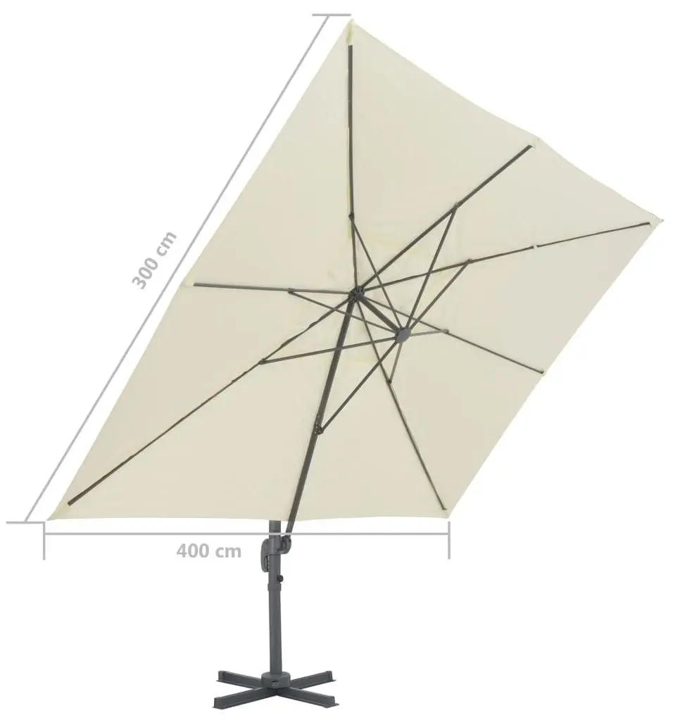 Umbrela de soare VidaXL 44633 (Sand)