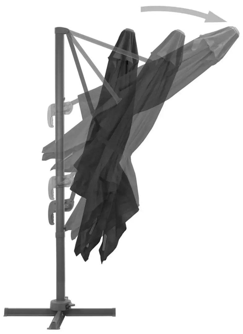 Зонт от солнца VidaXL 44636 (Anthracite) - 4