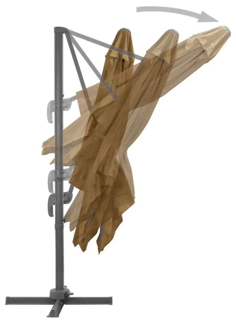 Зонт от солнца VidaXL 44638 (Taupe) - 4