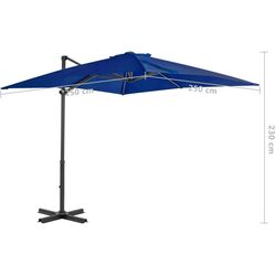 Зонт от солнца VidaXL 46987 (Blue) Thumb