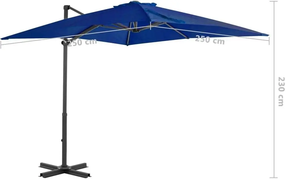 Зонт от солнца VidaXL 46987 (Blue)