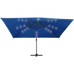 Umbrela de soare VidaXL 46997 LED (Blue) Thumb