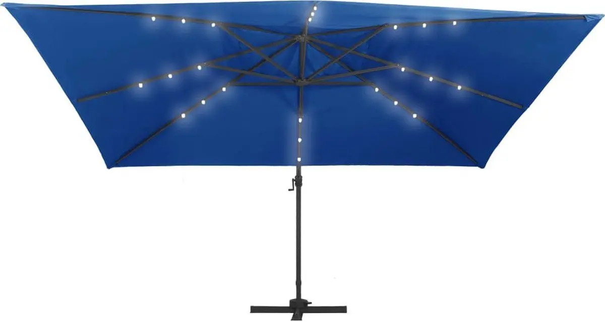 Umbrela de soare VidaXL 46997 LED (Blue)
