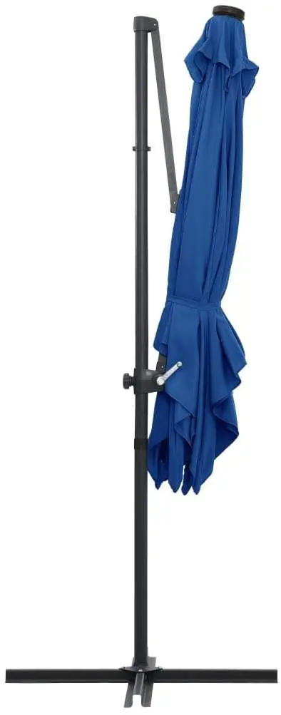 Umbrela de soare VidaXL 46997 LED (Blue)